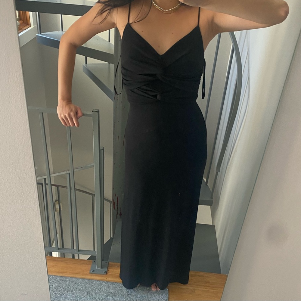 Jet Set Diaries Black Maxi Dress